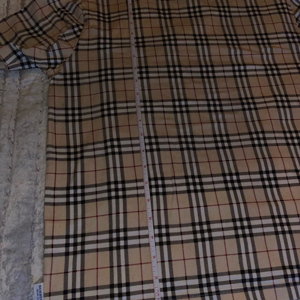 Burberry Preloved shirt size L excellent condition size is shown on picture. - Picture 11 of 12
